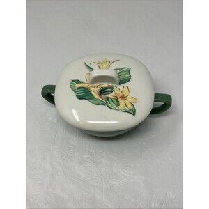 Taylor Smith Taylor Conversation DAYLILY  Covered Sugar Bowl w/Lid Day Lily